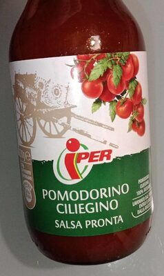 Pomodorino ciliegino front packaging