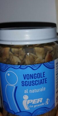 Vongole sgusciate al naturale