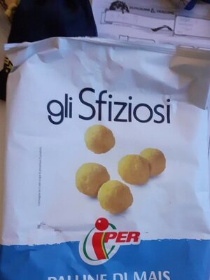 Palline di mais gusto formaggio