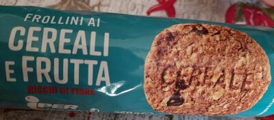 Frollini ai cereali e frutta
