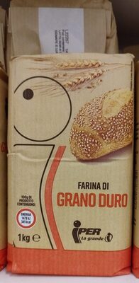 Farina di grano duro front packaging