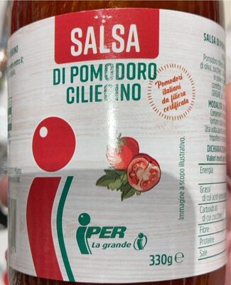 Salsa pomodoro ciliegino