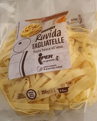 Sfoglia ruvida tagliatelle