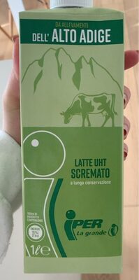 Latte UHT scremato