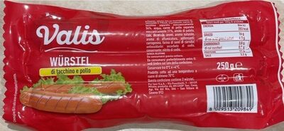 Würstel di tacchino e pollo