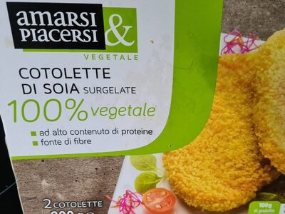 Cotolette di soia