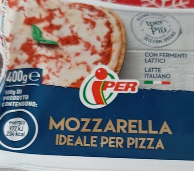 Mozzarella per pizza