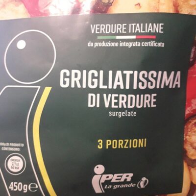 Grigliatissima di verdure