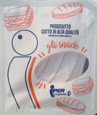 Prosciutto cotto alta qualità IPER