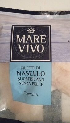 Filetti di nasello sudafricano senza pelle congelati