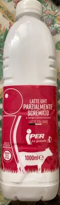 Latte uht parzialmente scremato