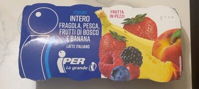 Yogurt intero front packaging