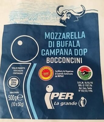 Mozzarella di bufala campana doc