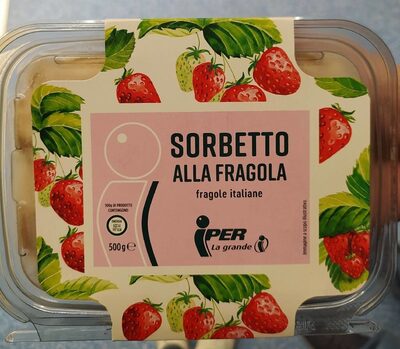 Sorbetto alla fragola