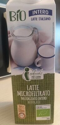 Latte microfiltrato pastorizzato intero Biologico