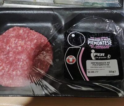 Hamburger di razza piemontese