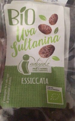 Uva sultanina front packaging