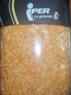 Lenticchie rosse decorticate secche