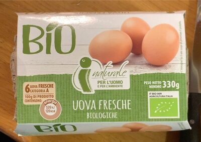 Uova fresche biologiche