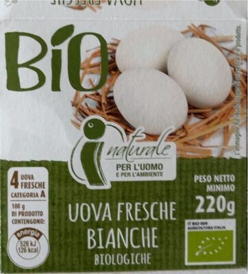 BIO Uova Fresche Bianche