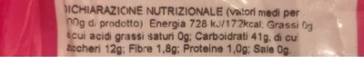 Misto di uva sultanina,mirtilli e gelso bianco essiccati nutrition facts table