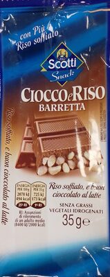 Ciocco e Riso barretta