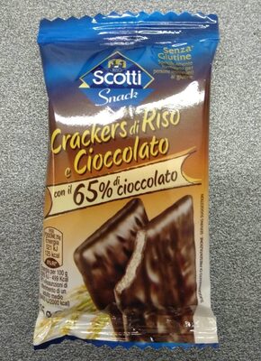Crackers di Riso e Cioccolato
