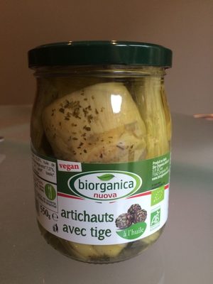 Artichauts avec tiges