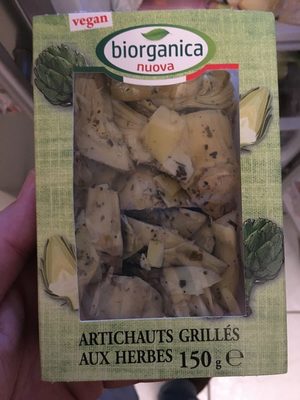 Artichaut grillé aux herbes bio