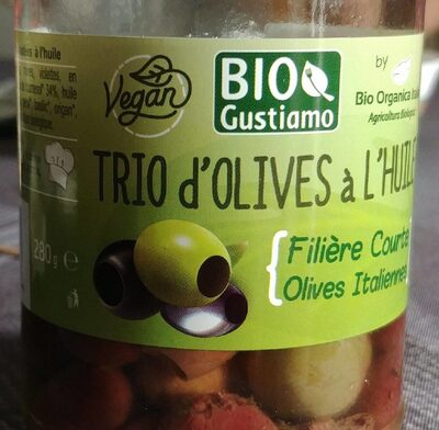 Trio d'olives à l'huile