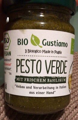 Pesto Verde front packaging