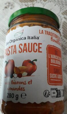 Pasta Sauce aux poivrons et amandes