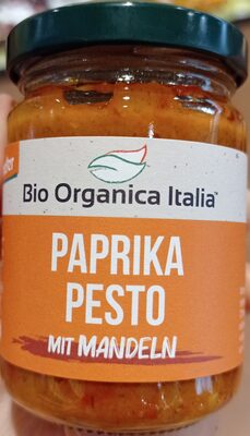 Paprika pesto mit Mandeln