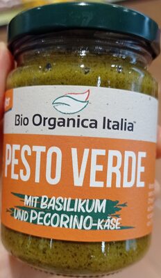 Pesto de basilico front packaging