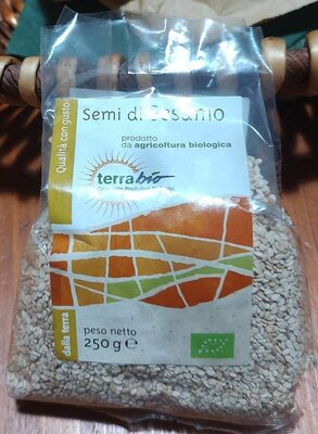 Semi di sesamo front packaging