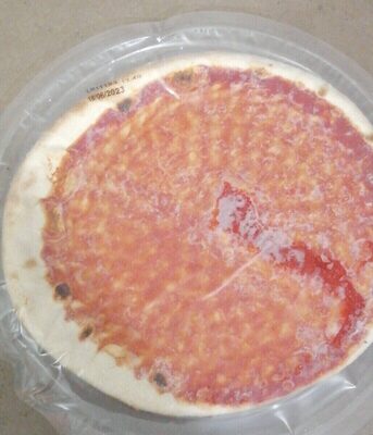 Pizza rotonda BASE POMODORO front packaging