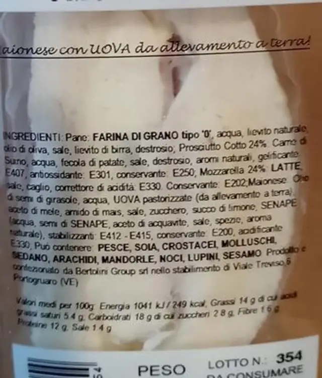 Tramezzino