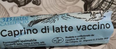 Caprino di latte vaccino