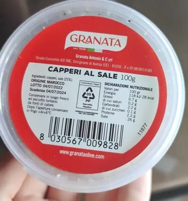 Capperi al sale