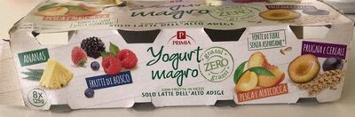 Yogurt magro con frutta a pezzi