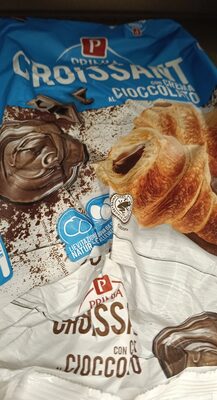 Croissants au chocolat front packaging