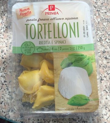 Tortelloni ricotta e spinaci