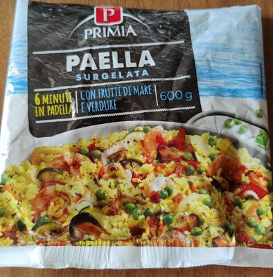 Paella surgelata