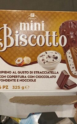 Mini biscotto front packaging