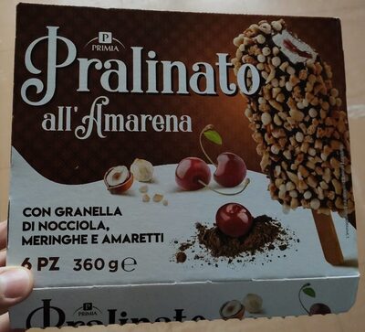 Gelato Pralinato all'amarena