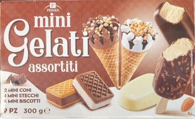 Mini gelati assortiti