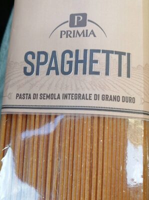 Spaghetti integrali front packaging
