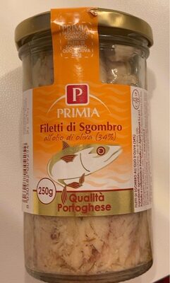 Filetti di Sgombro front packaging