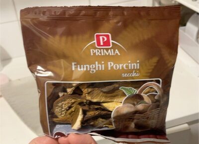funghi porcini secchi front packaging