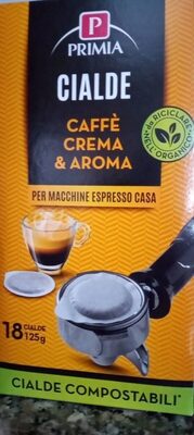 Cialde caffè crema e aroma